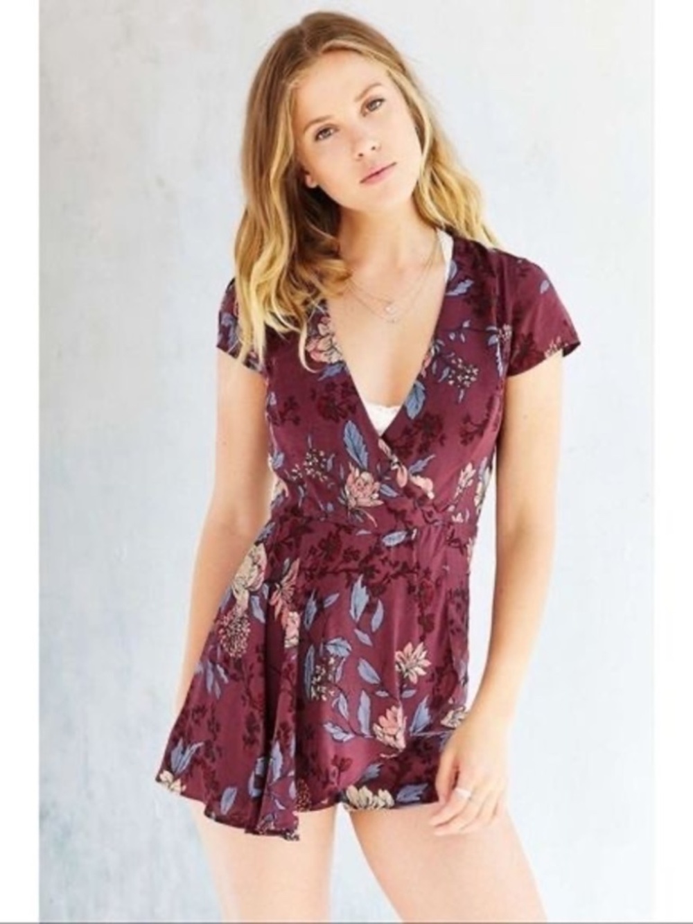 Kimchi Blue UO Floral Romper